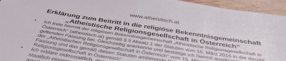 Ehe atheistische Ehe atheistische
